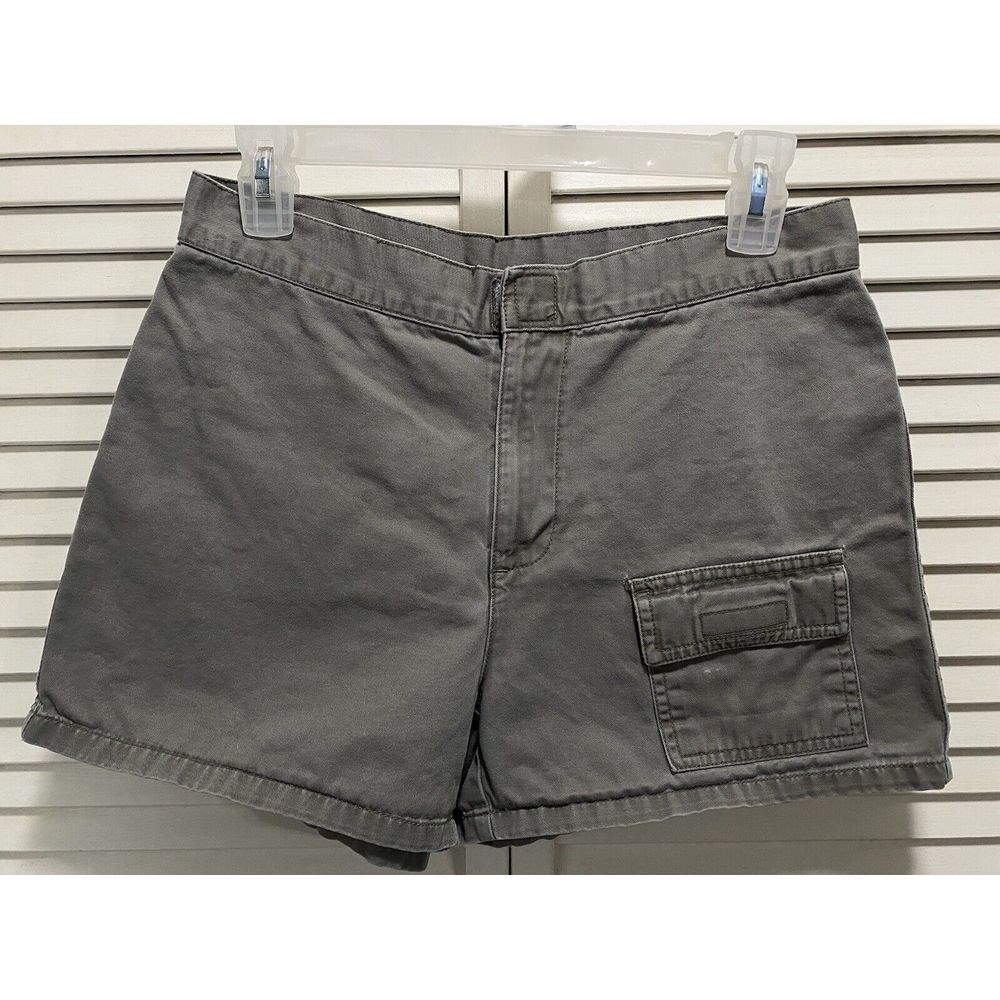 Old Navy Dark Beige Soft Cotton Short Size 4‎ Zip/Button Mid Rise